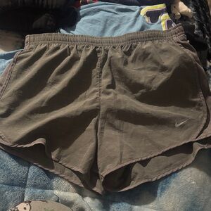 Nike Women's Charcoal Athletic Shorts